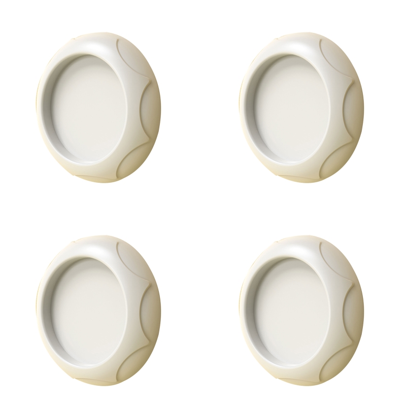 57EE 4 Pcs Stair Gate Wall Protector Baby Gate Extension Wall Guard Pad for Pressure Gate Door