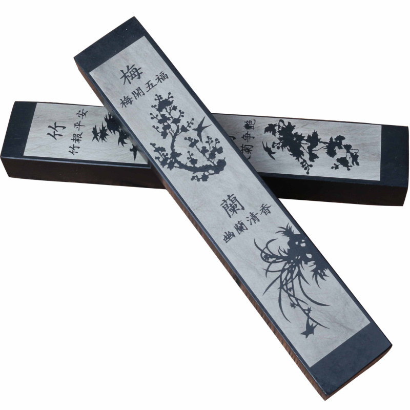 Grote Steen Paperweights Draagbare Chinese Kalligrafie Inkt Schilderij Paperweights Creatieve Papier Drukken Paperweights Pisapapeles