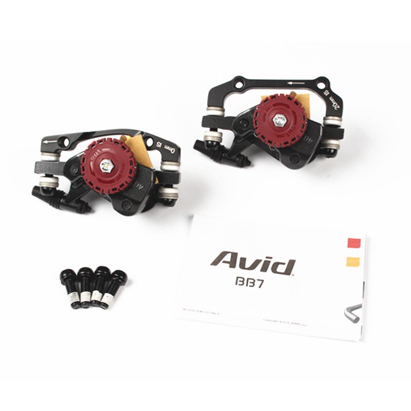 Original avid  bb7 line pull mekanisk skivbroms mountainbike clipper cykel dubbelsidig justeringsbroms add  g3 160mm disc