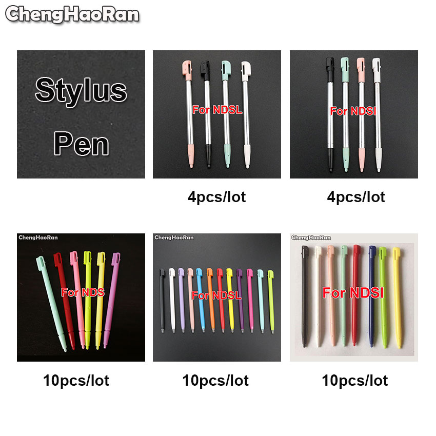 Chenghaoran Plastic &amp; Metal Touch Screen Stylus Pen Game Console Pen Voor Nintendo Dsi Ds Lite Voor Nds Ndsl Ndsi game Accessoires