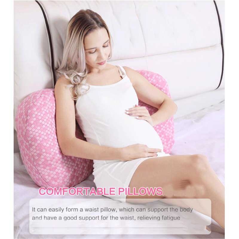 Multi-function Pregnant Women Sleeping Pillow U Type Belly Support Side Sleepers Pillows Protect Waist