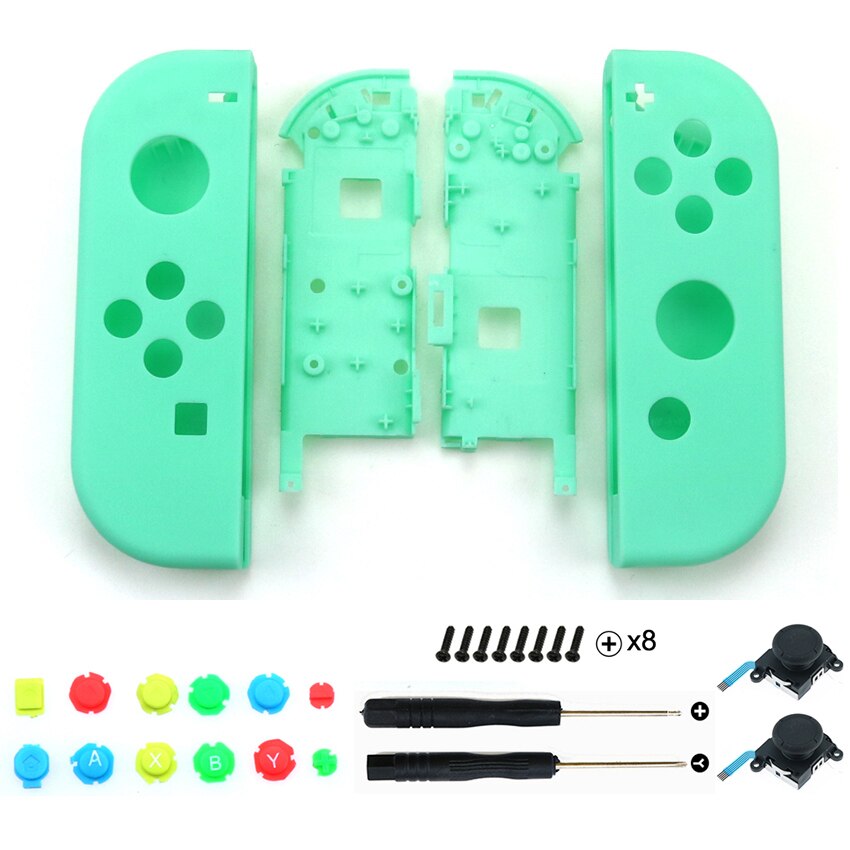 JCD For Nitend switch JoyCon Controller Plastic Housing Shell Case for NS NX Joy Con Cover Repair Parts: XX