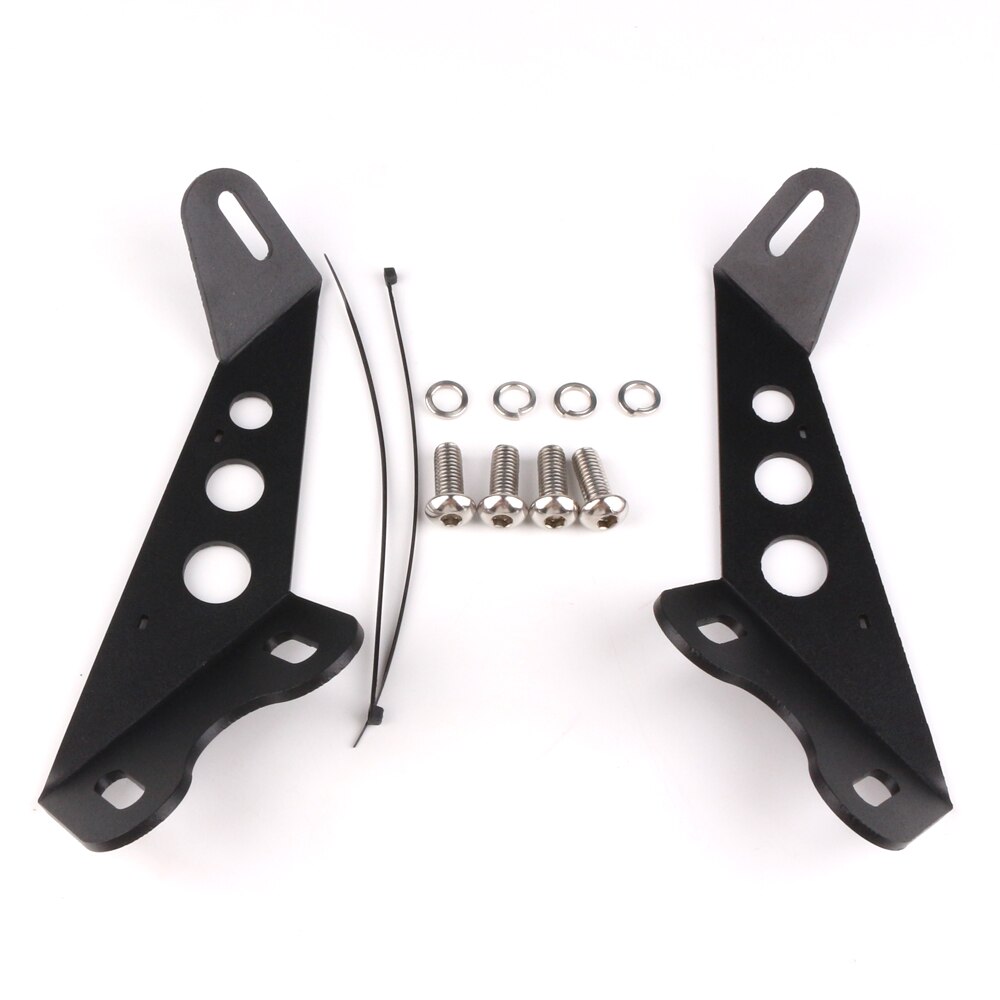 20 Inch LED Straight Stainless Light Bar Mounts Hood Mounting Bracket Fit for Jeep Wrangler JK 2007