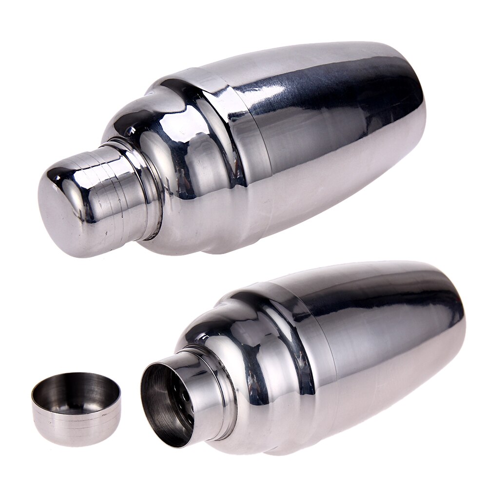 4 Stuks 250Ml Rvs Cocktail Shaker Mixer Wijn Martini Boston Shaker Jigger Mengen Kit Voor Barman Drinken Party bar Tool