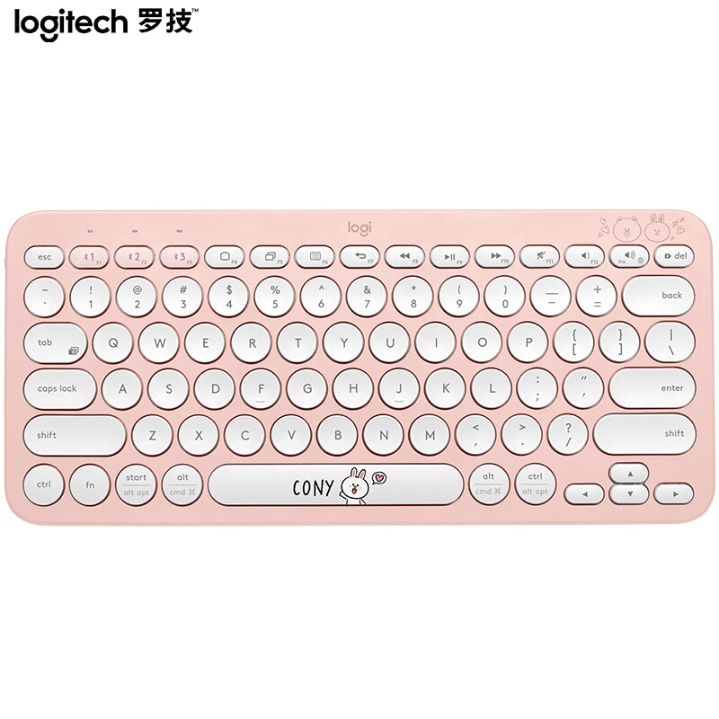Logitech K380 multi-device Bluetooth wireless keyboard linemate multi-color Windows MacOS Android IOS Chinese keyboard