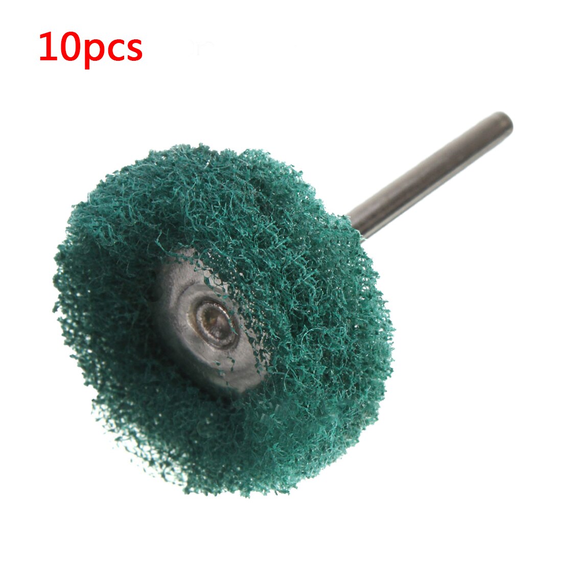 Polishing Wheel 10pcs/20pcs Buffing Pad Brush Jewelry Metal Micro-Electronic Dremel Accessories Rotary Tools Nylon Polishing Pad: 10p 3 Shank Cloth
