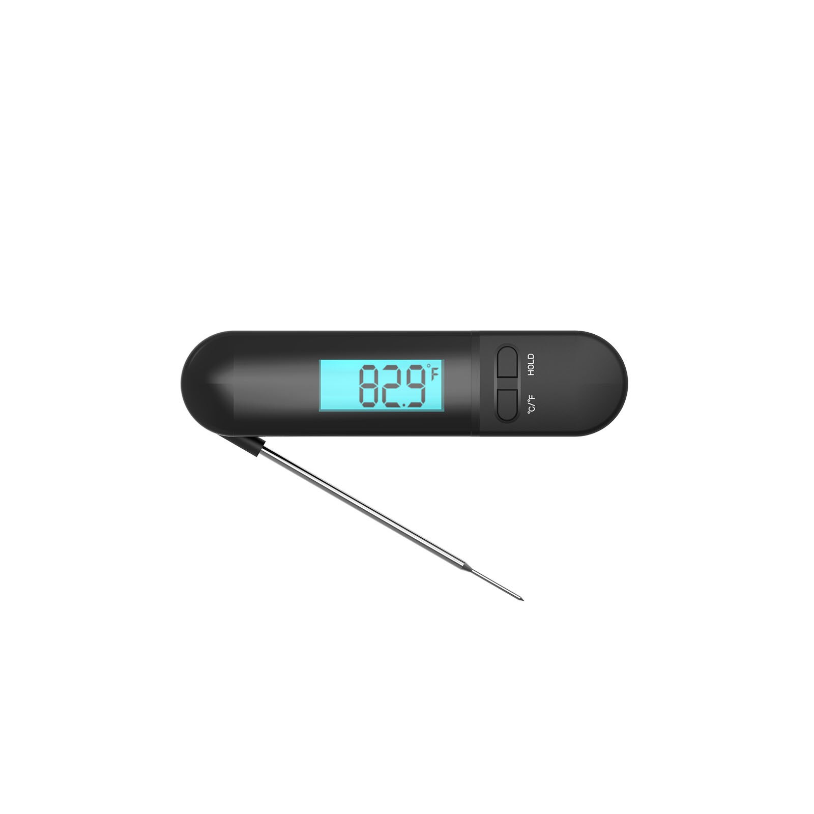 1pc digital meat thermometer with long probe food cooking kitchen barbecue milk thermometer liquid oven meter temperature sensor