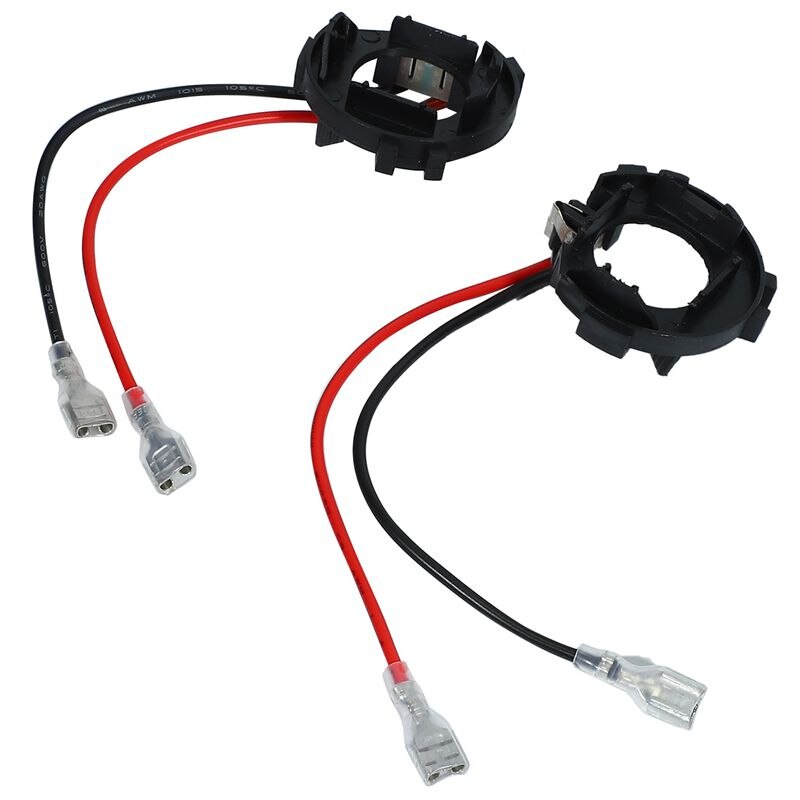 Bombilla de Xenon H7 HID, bombillas de faro delantero de coche, adaptador de soporte de Base para Tiguan/Golf 6 7/Scirocco/Sharan/Touran