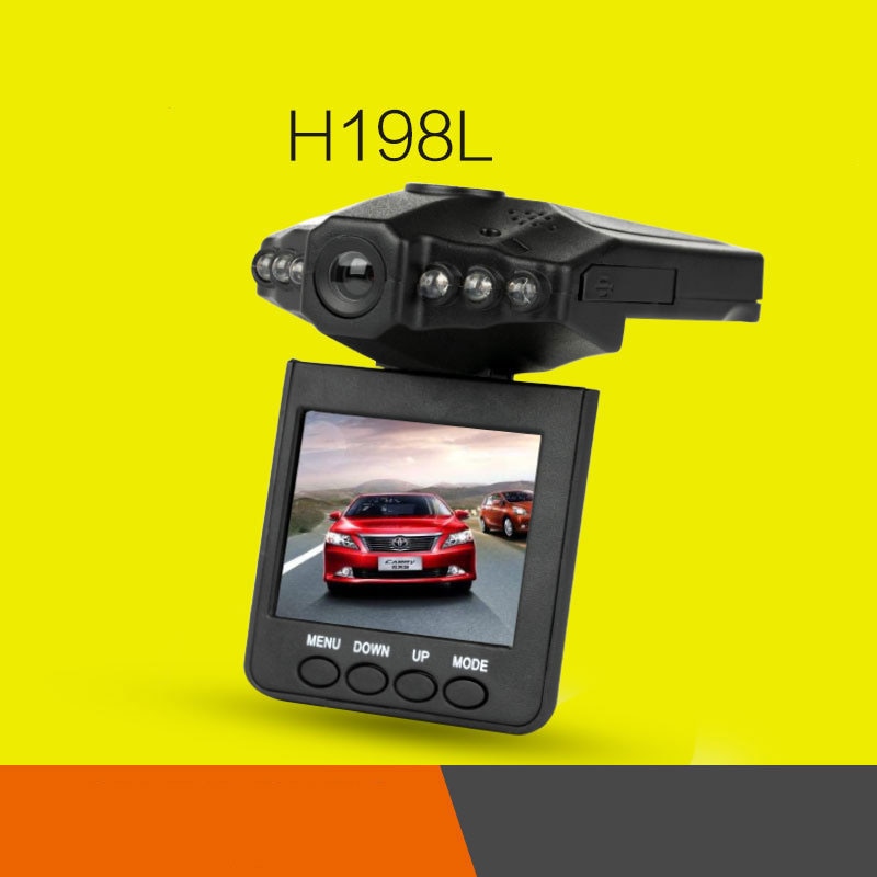 2.4 Inches H198 Aircraft Head Style Car DVR Portable Car Recorder High Definition Night Vision