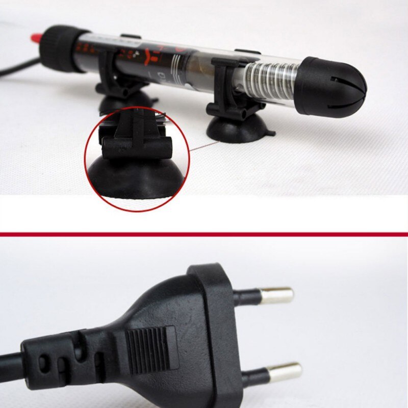 Calentador térmico de inmersión para pecera de vidrio con varilla calefactora para mascotas ee.uu., enchufe europeo para acuario 25 W/50 W/100 W/200 W/300 W #1