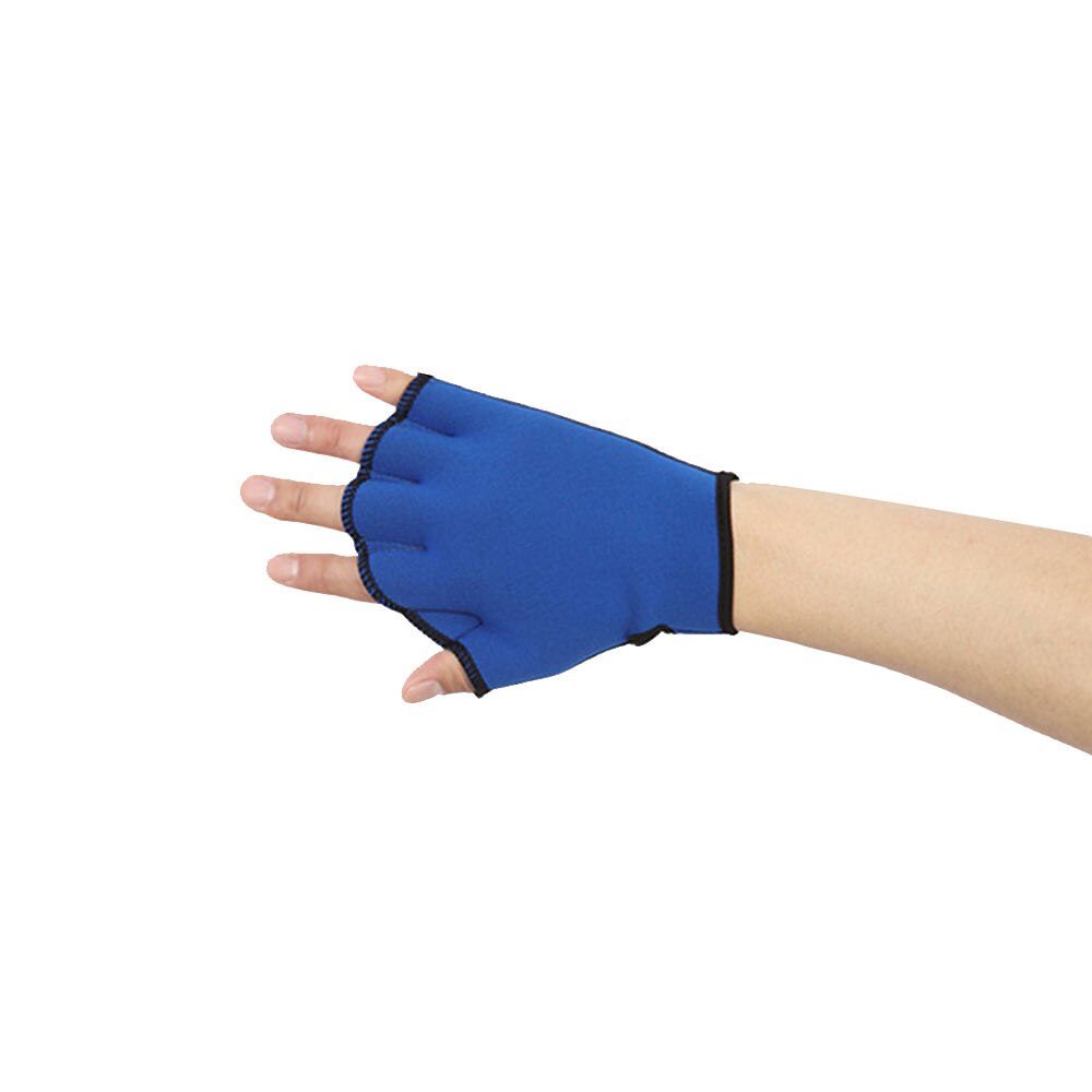 1 paar Schwimmen Handschuhe Aquatische Fitness Wasser Widerstand Aqua passen Paddel Ausbildung Finger Handschuhe Sport Paddel Trainer