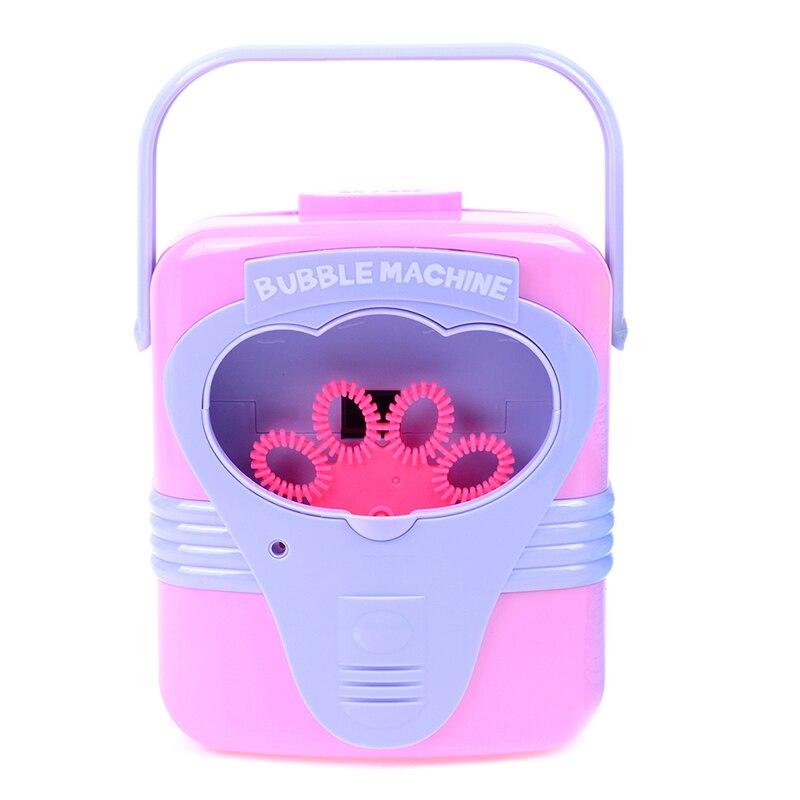 Kids Indoor Outdoor Sports Toy Automatic Electric Handy Bubble Machine Toys Soap Blow Bubbles Blower Maker Bubble Blowing Show: PK