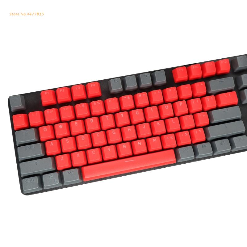 104 Keyset PBT Backlit Key Kit for Gaming Mechanical Keyboard DIY Decor Keyboard, Stylish Keyboard Buttons