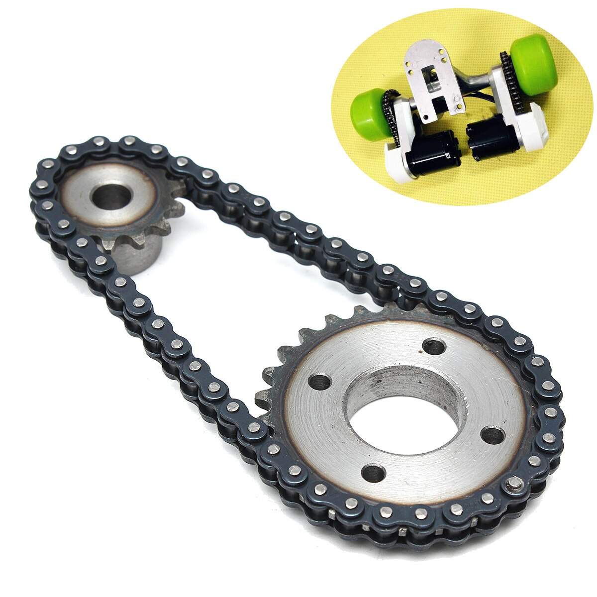Tandwiel Ketting Wiel Voor Diy Elektrische Longboard Skateboard Onderdelen Repalcement Diy Skate Board & Accessoires