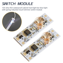 Voor Smart Home Led Light Strip Touch Sensor Switch Capacitieve Coil Voorjaar Schakelaar Led Dimmer Schakelaar 9-24V 30W 3A