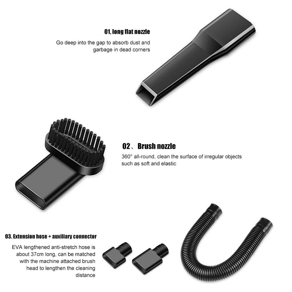 Wireless Vacuum Cleaner 6000PA Power Strong Suction Portable Handheld Vacuum Cleaner For Car Home