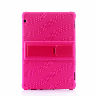 Funda de silicona para huawei mediapad T5 AGS2-W09/L09/L03/W19 10,1 "funda blanda para Tablet para huawei mediapad T5 10: ROSE