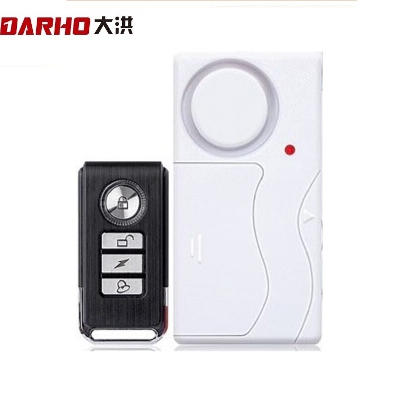 Darho Wireless Security Alarm Bell Kit Window Door Magnetic Sensor Detector Home Safety System Alert With 2 Remote Control