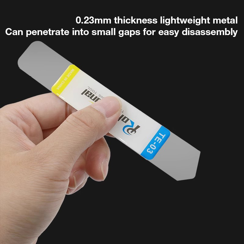Metall bändverktyg för handöppning flexibel stålkofot för iphone ipad ipod mobiltelefon surfplatta demonteringsverktyg för reparation