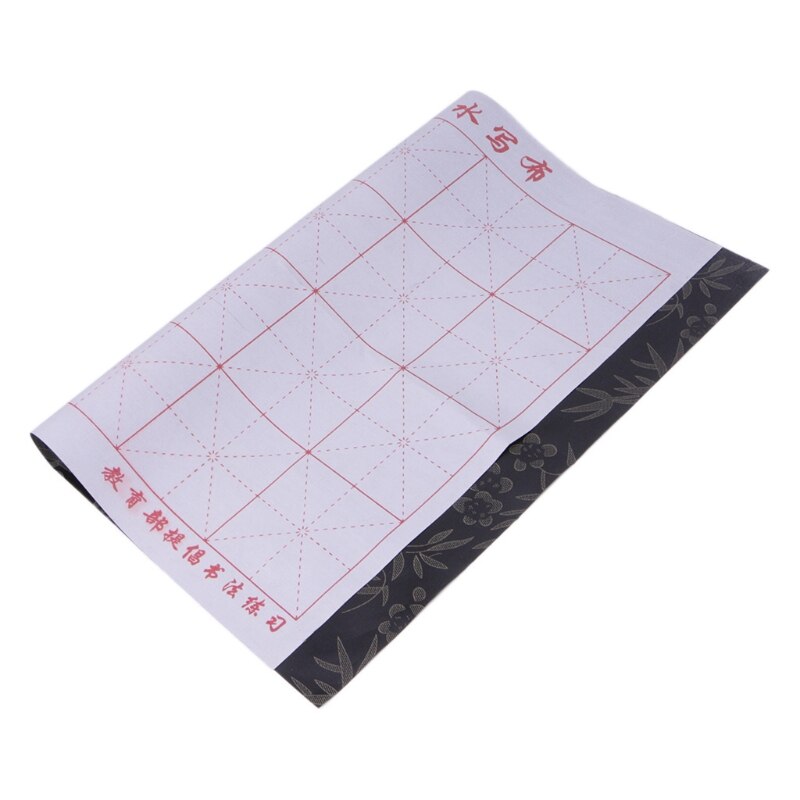 Tapete mágico de tela para escritura, tapete con tapa de agua para cuaderno que practica caligrafía china, 37MF