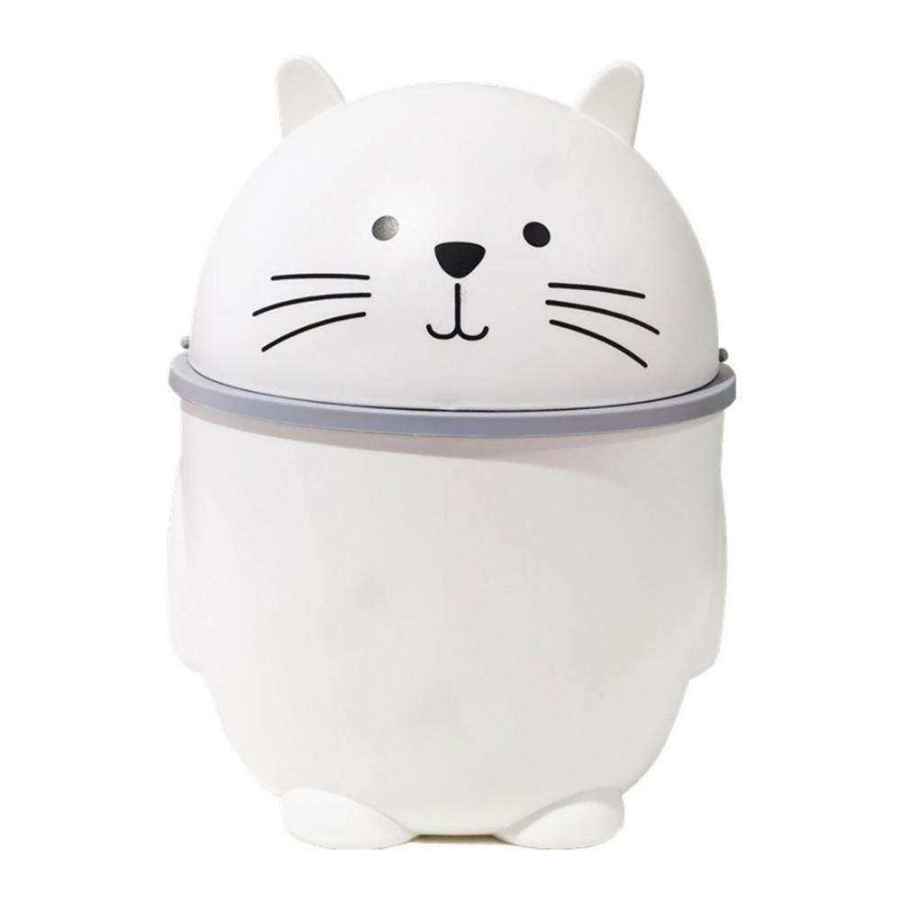 Trash Kitchen Garbage Bucket Cute Small Decorative Trash Can Large Capacity Garbage Basket for Container Home Office Accessories