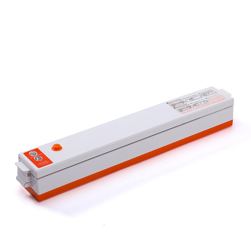 Vacuum Sealer Packaging Machine 220V/110V Electric Household Food Vacuum Sealer Film Sealer Vacuum Packer Including 10Pcs Bags: US Plug
