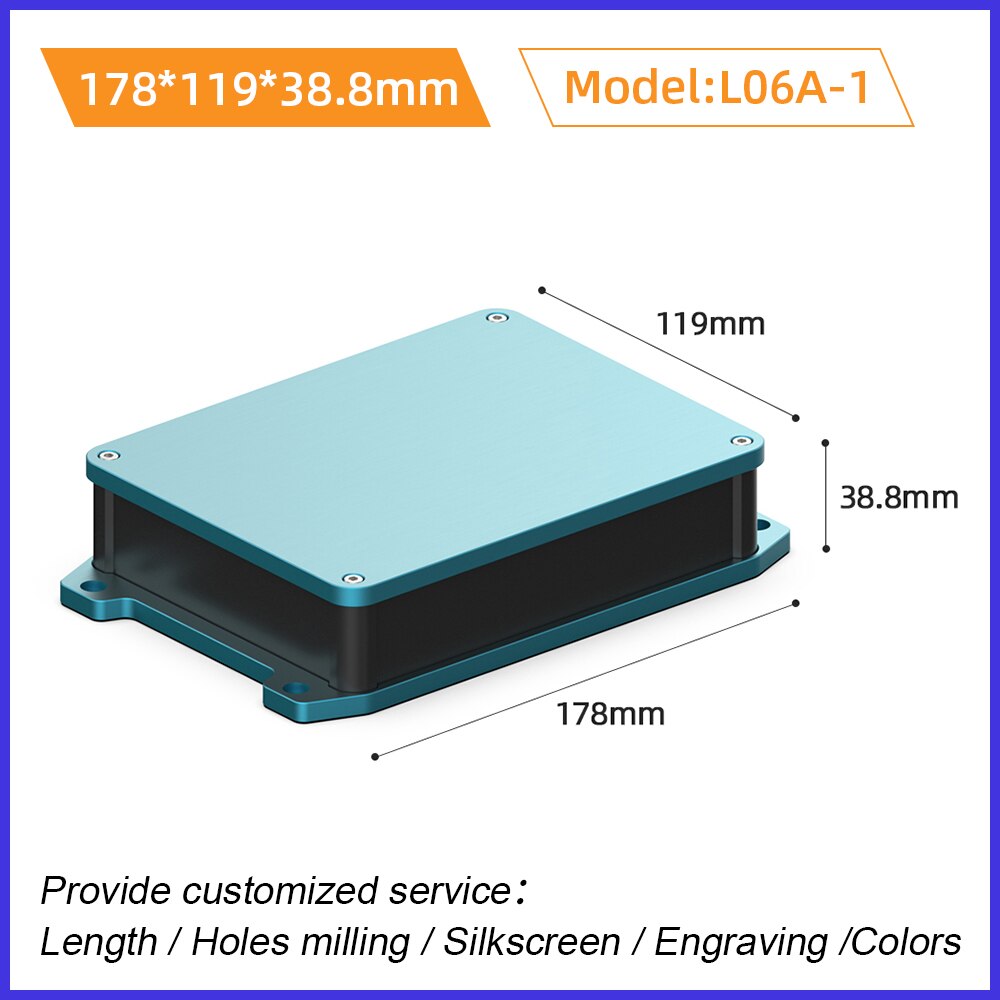 Yongu L06A 150-115 wodoodporna IP68 skrzynka sterownicza element elektroniczny przypadku aluminiowa obudowa
