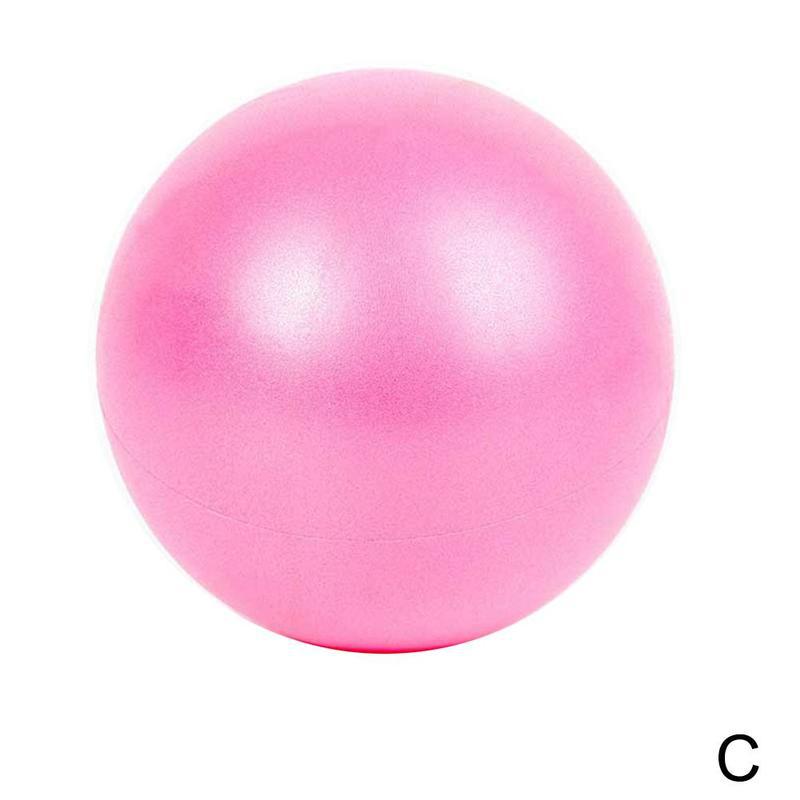 25cm Yoga Ball fitball Exercise Gymnastic Fitness Pilates Indoor Training Fitness Balance Core Yoga Ball Yoga Ball Balls G4P9: Pink