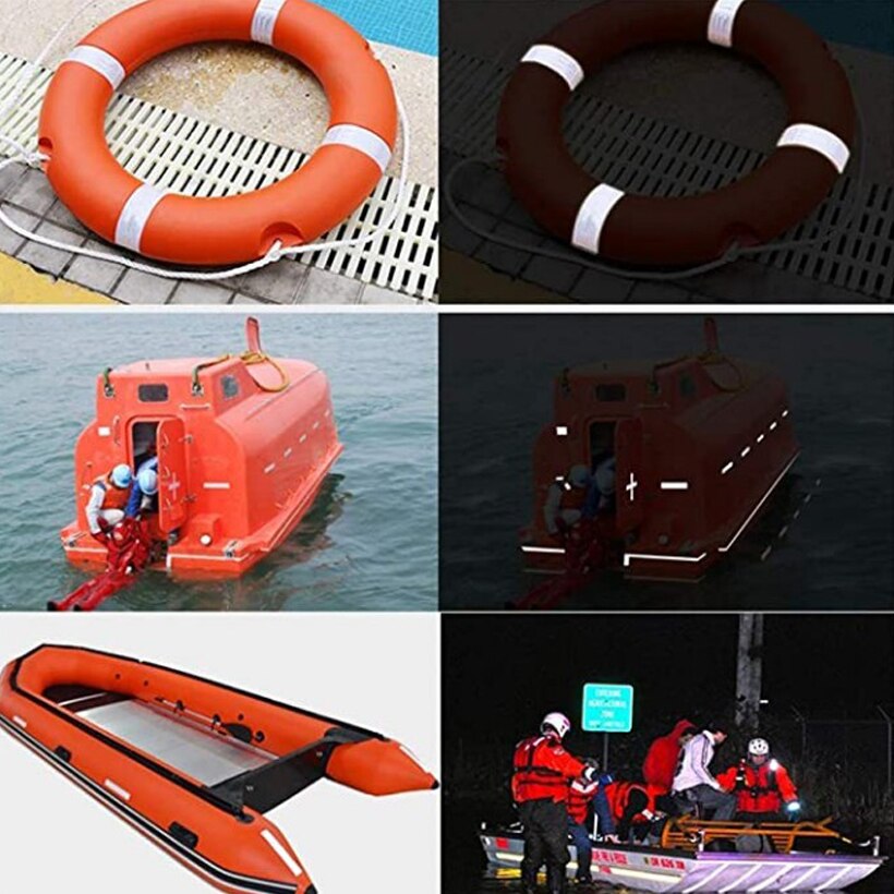 Samoprzylepna taśma odblaskowa 3M Solas robić łodzi podnośnikowej