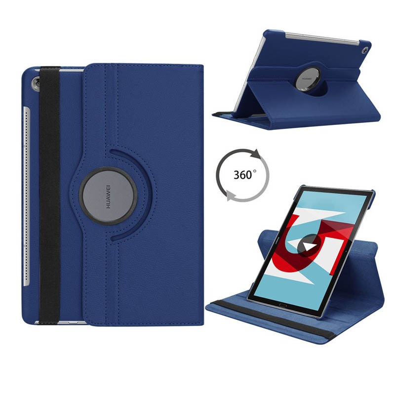 Dla Huawei MediaPad M5 10.8 calowy pokrowiec na Tablet Huawei MediaPad M5 Pro 10 10.8 "360 obrotowy stojak odwróć Pu skórzane etui