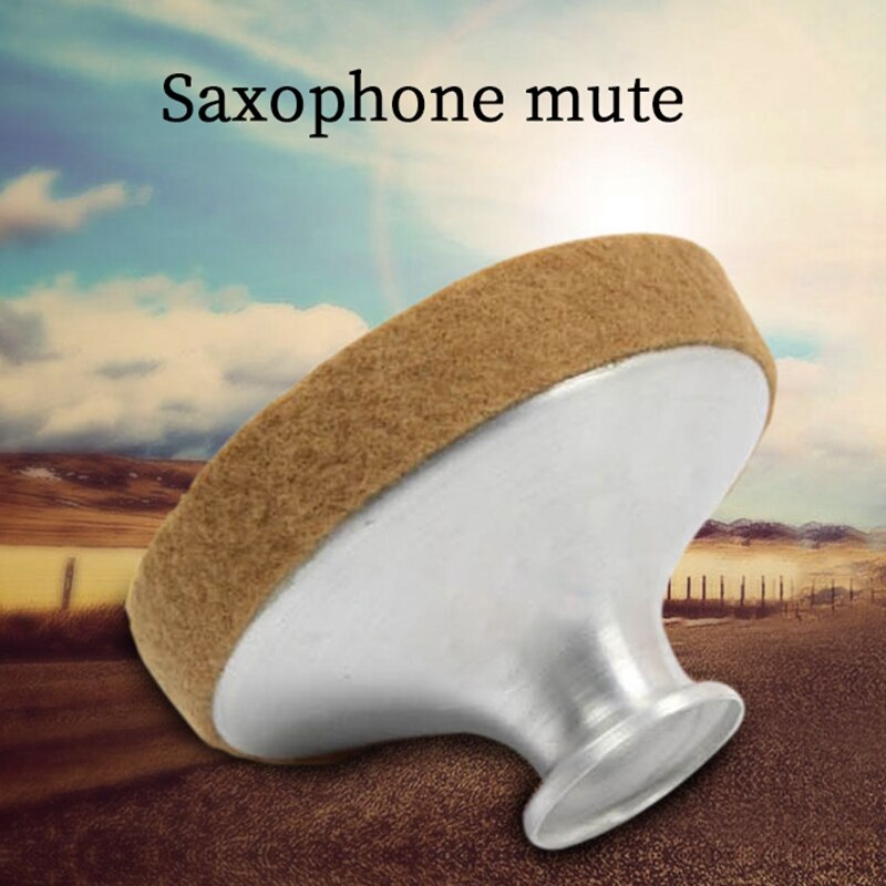 Tenor Sax Mute Lichtgewicht Aluminium Saxofoon Demper Mute Stilte Sax Praktijk Accessoire