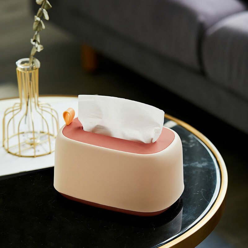 Wall Mounted Tissue Case Box Home Car Napkin Papers Toilet Paper Holder Case Table Decoration Bathroom Accessories