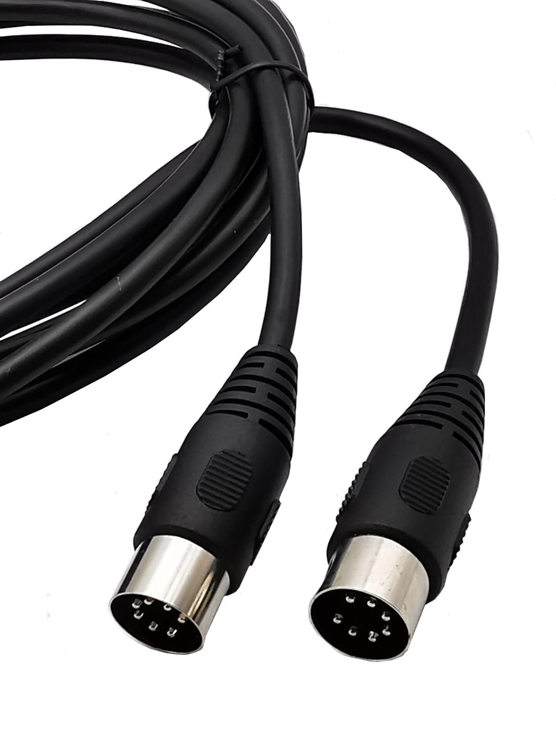 7 Pin Din Midi Cable 7PIN DIN Male to Male Controller Interface Cable 1M 1.5M 3M