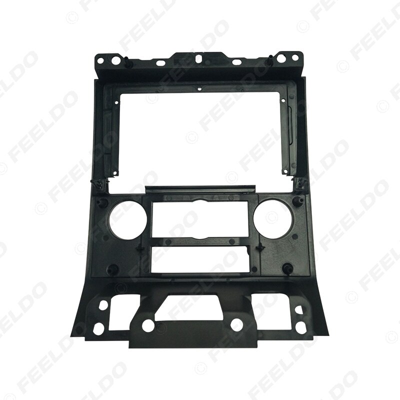 FEELDO Car 9 Inch Audio Face Plate Fascia Frame For Ford Escape 2Din Big Screen Radio Stereo Panel Dash Mount Frame Kit
