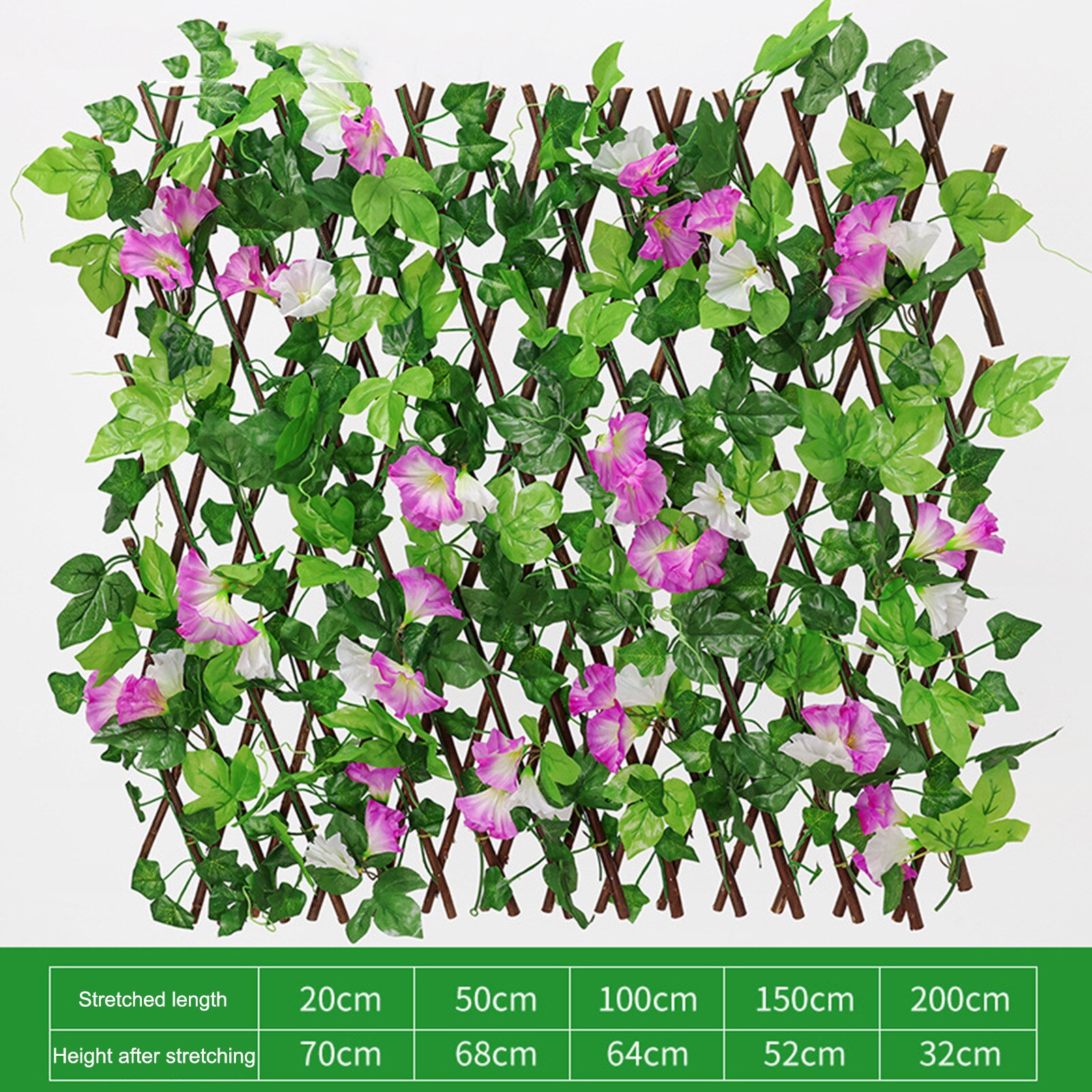 Artificial Leaf Garden Fence Screening Roll UV Fade Protected Privacy Artificial Fence Wall Landscaping Ivy Garden Fence: M3