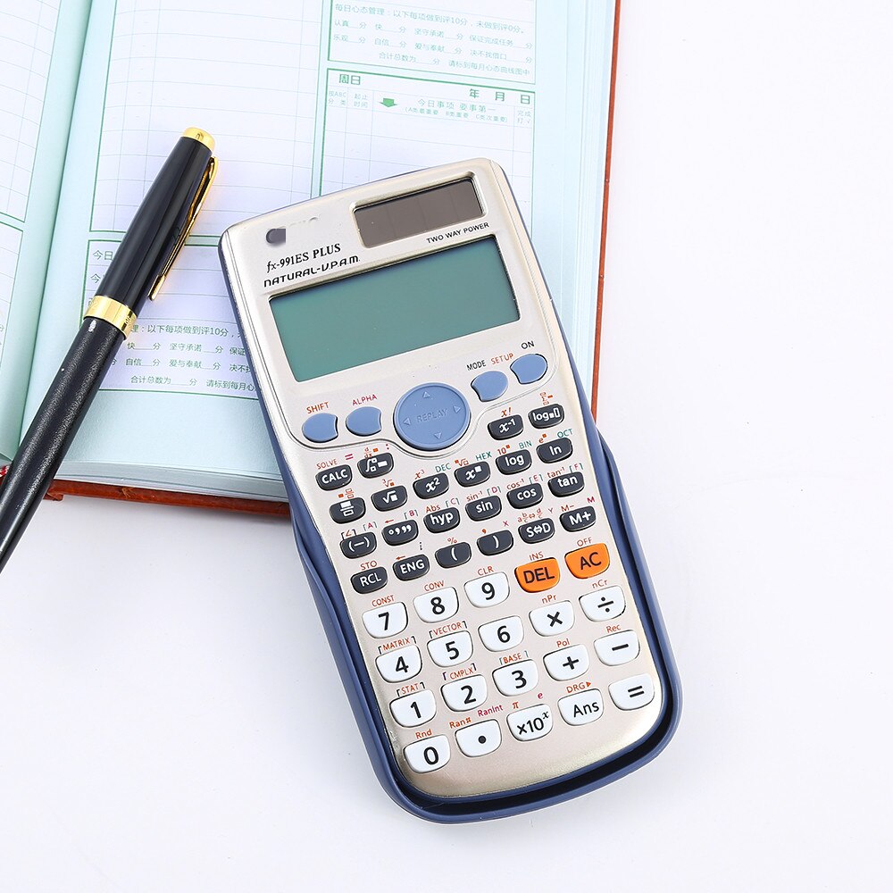 FX-991es Plus Wetenschappelijke Rekenmachine Niet Dual Power Met 417 Functies Dual Power Calculadora Cientifica Student Examen Rekenmachine