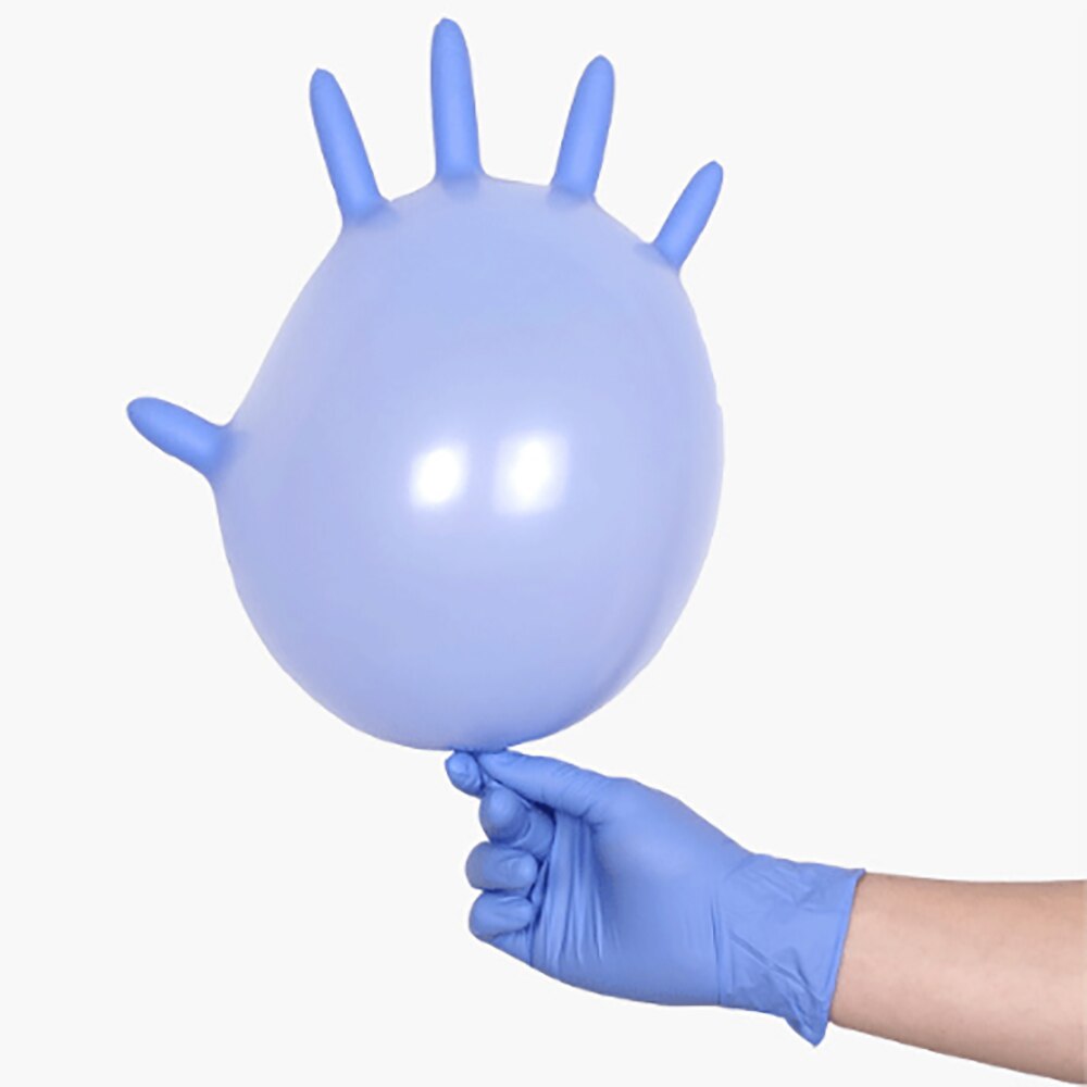 10 stk= 5 par super billige engangs latexhandsker til hjemmerengøring/mad/udendørs/havehandsker universal til venstre og højre hånd