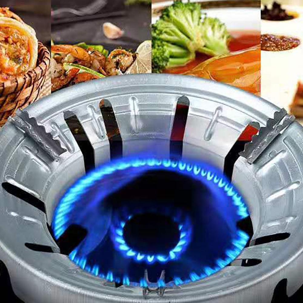 Energiebesparende Keuken Accessoires Winddicht 8-Gat Gasfornuis Cover Verzamelen Fire Ring Gasfornuis Covers Fornuis Houder
