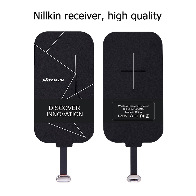 Qi Wireless Charging for Samsung Galaxy On6 M10 A6 A7 A6+ A10 A10S A01 A11 Wireless Charger+Micro USB Receiver