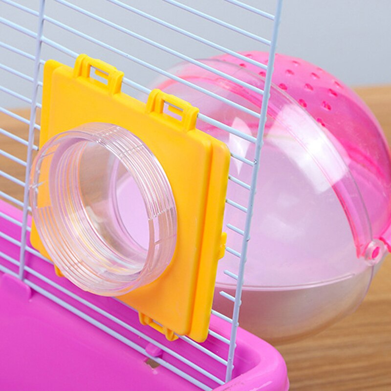 1pc hamster lekebur tunnel bur tunnel eksternt rør grensesnitt montering små kjæledyr leketøy bur tilbehør baffel