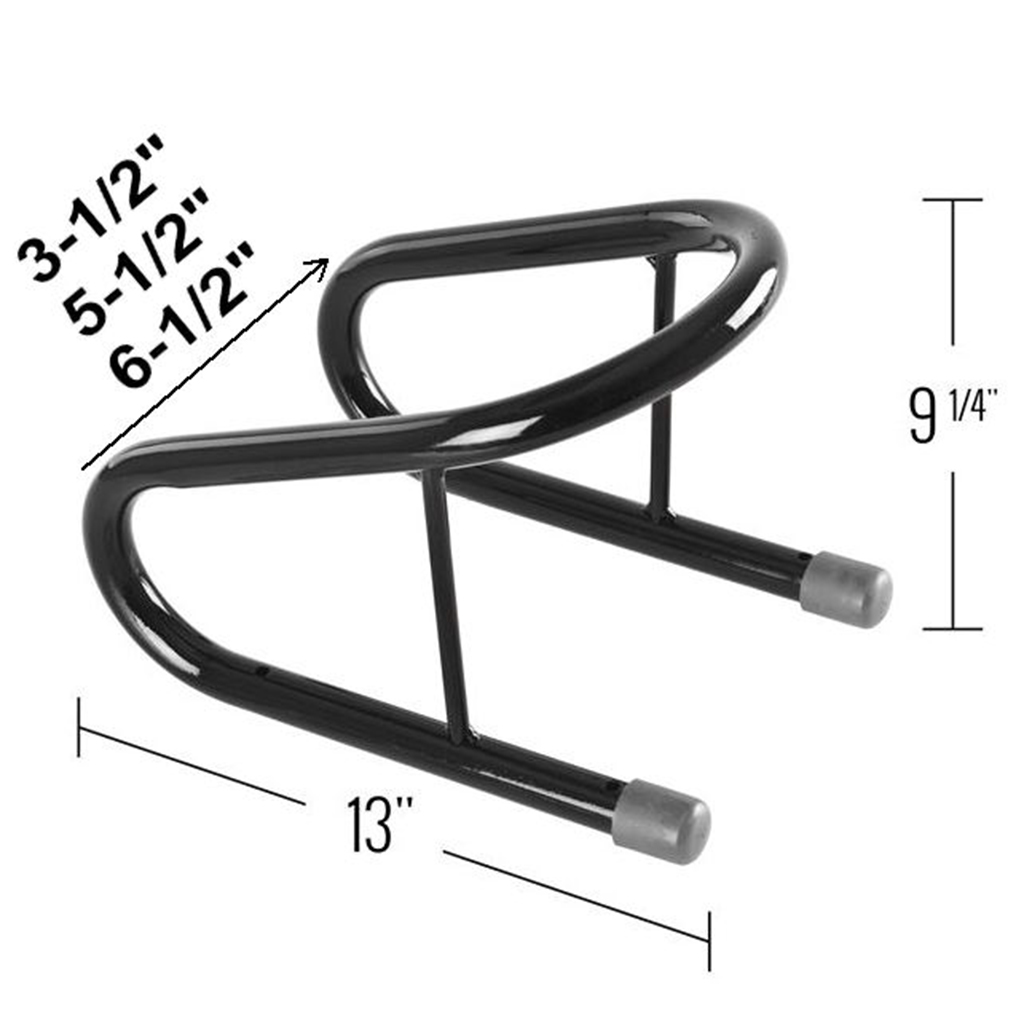 Kit de cales de roue de moto, amovible, 5.5 pouces, pour montage sur remorque