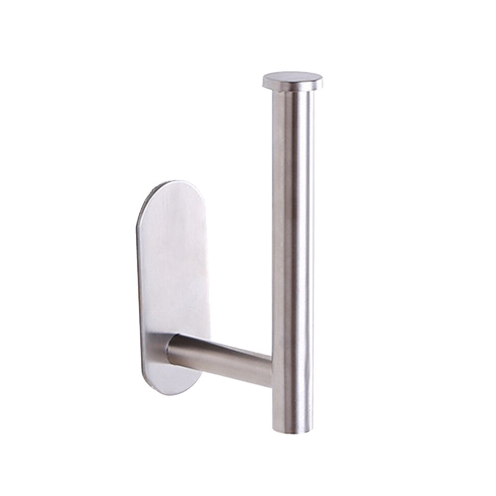 No Punch Wall Mounted Toilet Bathroom Tissue Roller Paper Holder Storage Rack tissue towel accessories rack Holder Storage Shelf