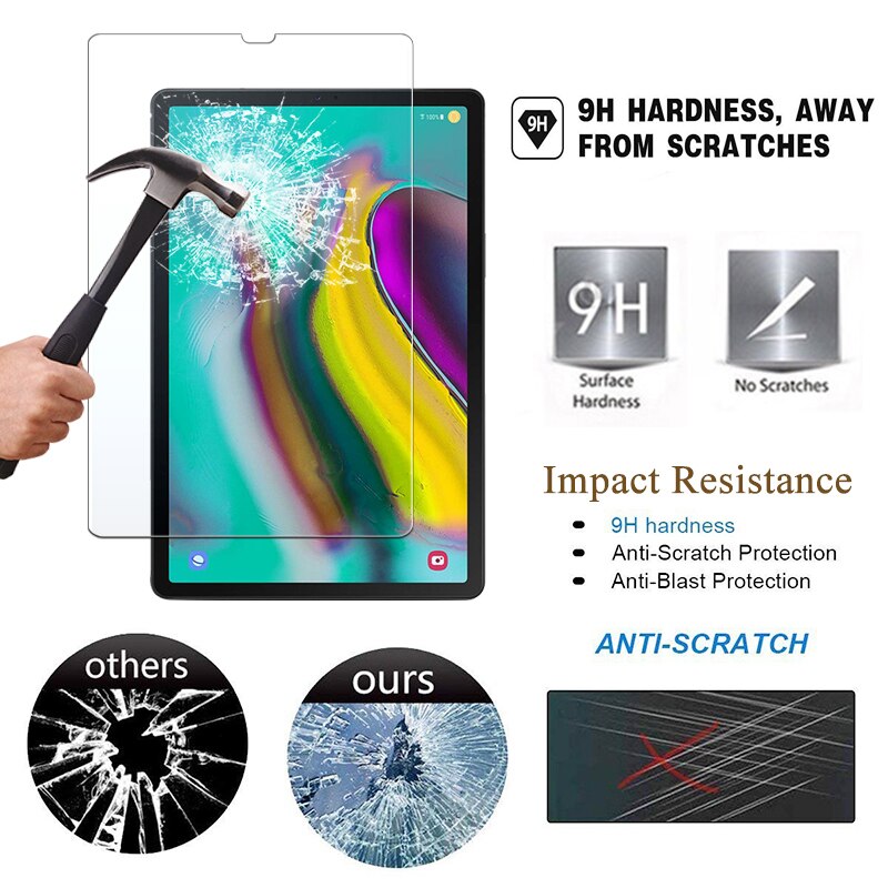 Beschermende Glas Op Voor Samsung Galaxy Tab S5e Screen Protector S5 e Tablet SM-T720 SM-T725 Temered S 5 TabS5e Vel armor Glas