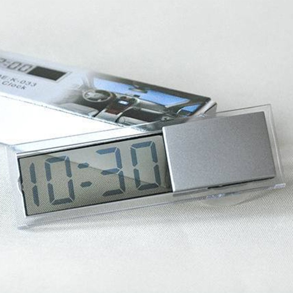 Elektroniczny zegar samochodowy s akcesoria samochodowe elektroniczny zegar samochodowy przyssawka zegar K-033 harmonogram urządzeń samochodowych