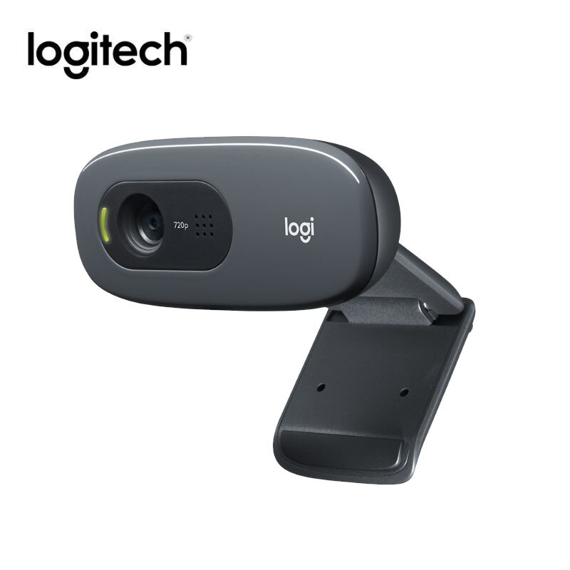 Manufacturer refurbished(Used) : Logitech C270 HD Vid 720P Webcam Built-in Micphone USB2.0 Mini Computer Camera for PC Laptop