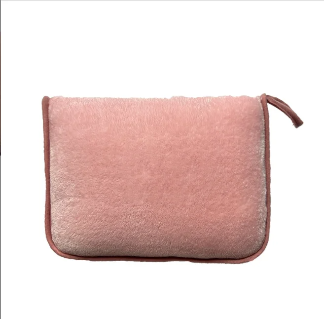 Coperta per aereo con borsa divano da viaggio 2 in 1 coperte per cuscino da tiro per volo con cinturino trapunte per pisolino da viaggio per auto aereo portatile: Colore rosa