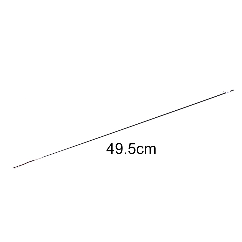 Kestävät kalastusvavan varavinkit kiinteä ja ontto hiili 45cm 1 -välinen kalastustanko