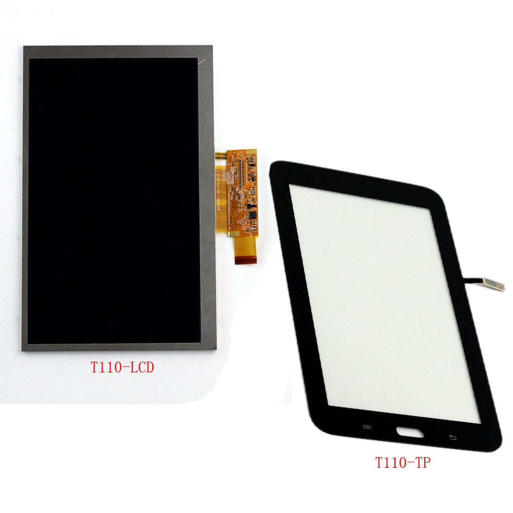 AAA+ 7"LCD For Samsung GALAXY Tab 3 Lite SM-T110 T110 LCD Display Touch Screen Digitizer Replacment With Free Tools+Tape