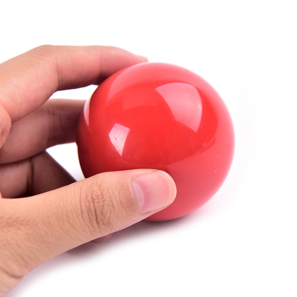 Bolas de billar rojas de de 52,5mm, Bola de entrenamiento de billar de resina, bola de billar para accesorios de billar