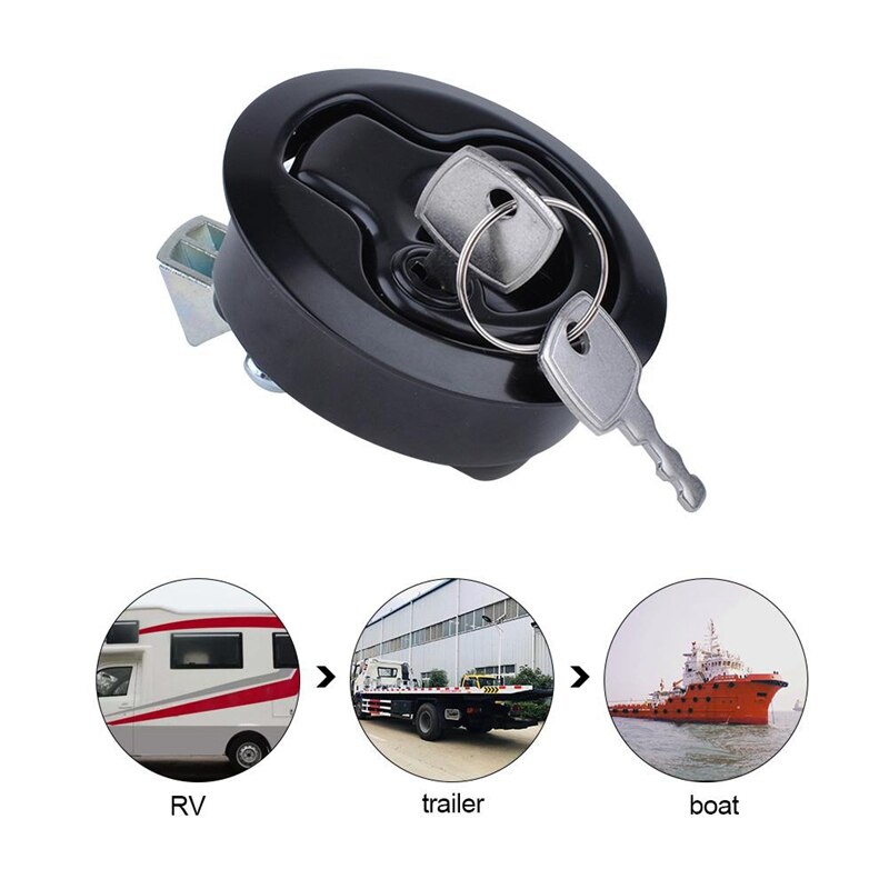 Compression Latch Accessories Tool Box Locks Slam Latch Cabinet Luggage Compressed for RV Camper Trailer RV Door Latch Lock